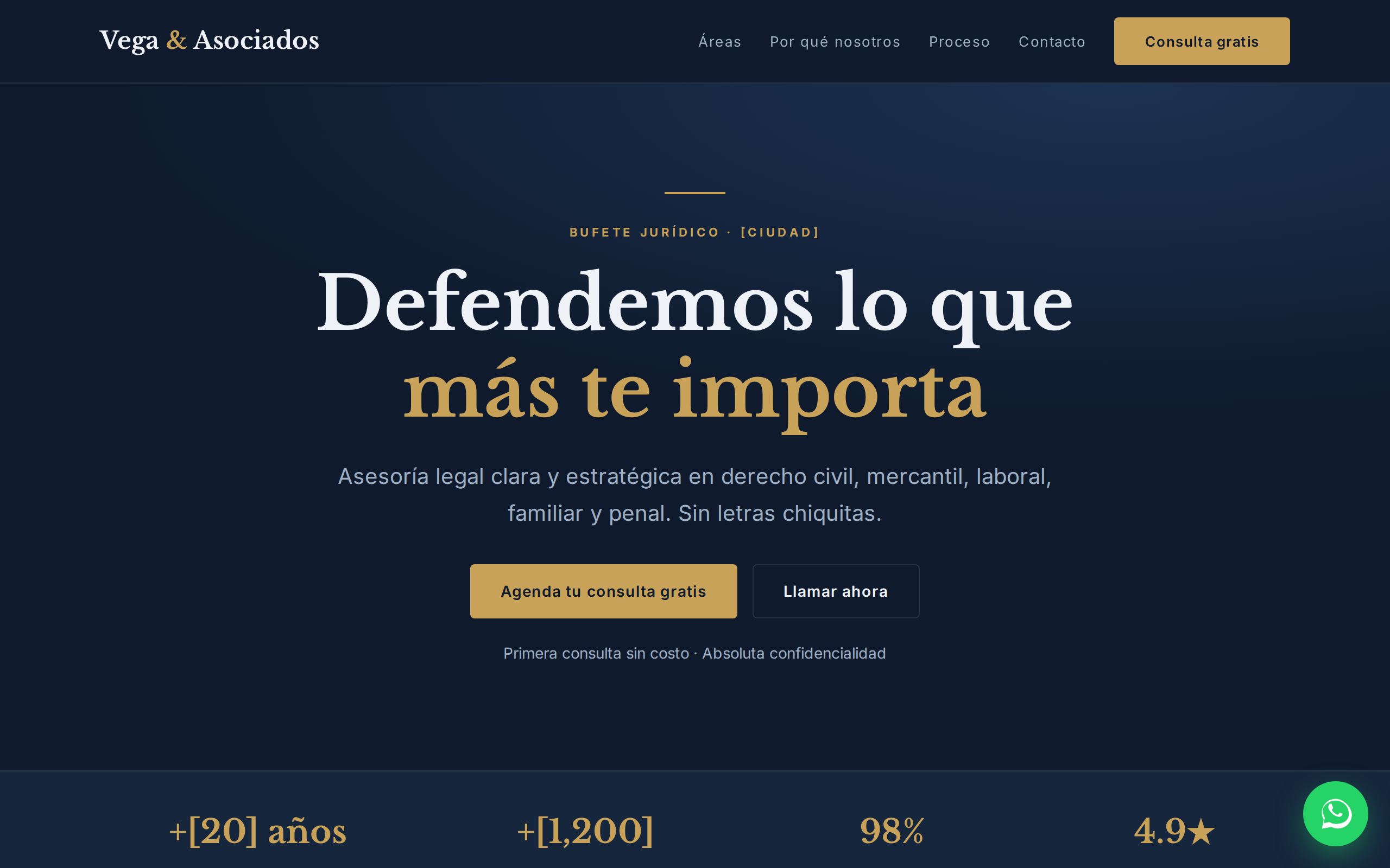 Vista previa de Vega & Asociados